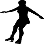 Ice Skating 7 Clip Art