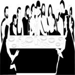 Last Supper 3 Clip Art