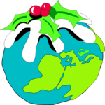 Christmas Dessert - Globe