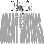 Dishing Out Great Savings Clip Art