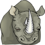 Rhino 10 Clip Art