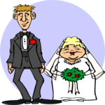 Bride & Groom 28 Clip Art