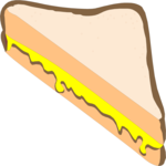 Sandwich - Half 2 Clip Art
