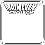 Main Event Savings Frame
