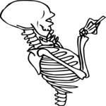 Skeleton 04 Clip Art