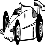 Auto Racing - Car 14 Clip Art