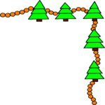 Tree Corner 2 Clip Art