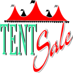 Tent Sale 2 Clip Art