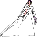 Bride 36 Clip Art