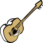 Guitar - Acoustic 11 Clip Art