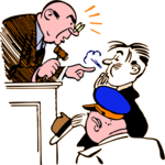 Courtroom Scene 2 Clip Art