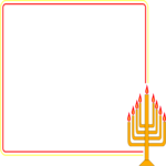 Menorah Border