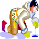 Ice Fishing - Eskimo