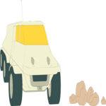 Lunar Rover 1 Clip Art