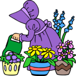 Girl with Flowers 05