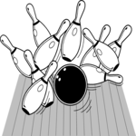 Ball & Pins 16 Clip Art