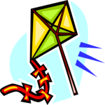 Kite 16 Clip Art