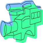 Video Camera 29 Clip Art