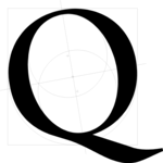 Circular Q Clip Art