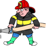 Fire Fighter with Hose 5