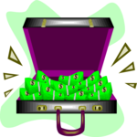 Briefcase of Money 1