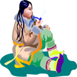 Eskimo Smoking