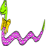 Snake Gift Clip Art