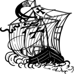 Columbus - Ship 2 Clip Art