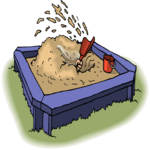Playing in Sand Box