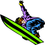 Snowboarder 46 Clip Art