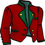 Jacket - Dress 2 Clip Art