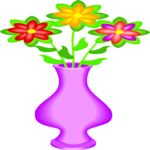 Vase & Flowers