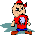 Boy - Bully Clip Art