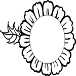 Sunflower Frame Clip Art