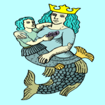 Mermaid & Child