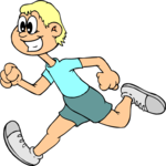 T & F - Runner 39 Clip Art