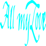 All My Love 1 Clip Art