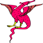 Dragon 072 Clip Art