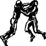 Football - Players 3 Clip Art