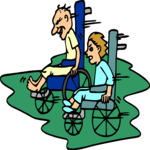 Wheelchair Race Clip Art