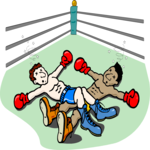 Boxing - Knockouts! Clip Art
