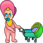 Baby in Carriage 3
