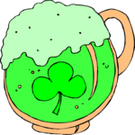 Green Beer 2 Clip Art