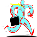Businessman Running 2