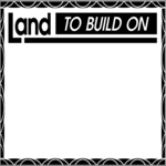 Land to Build on Frame Clip Art