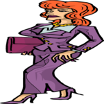 Businesswoman 42 Clip Art