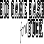 Big Game Bash Clip Art