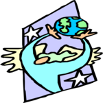 Protecting World 2 Clip Art