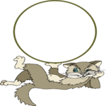 Cat Frame 1 Clip Art