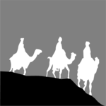 Wisemen 03 Clip Art